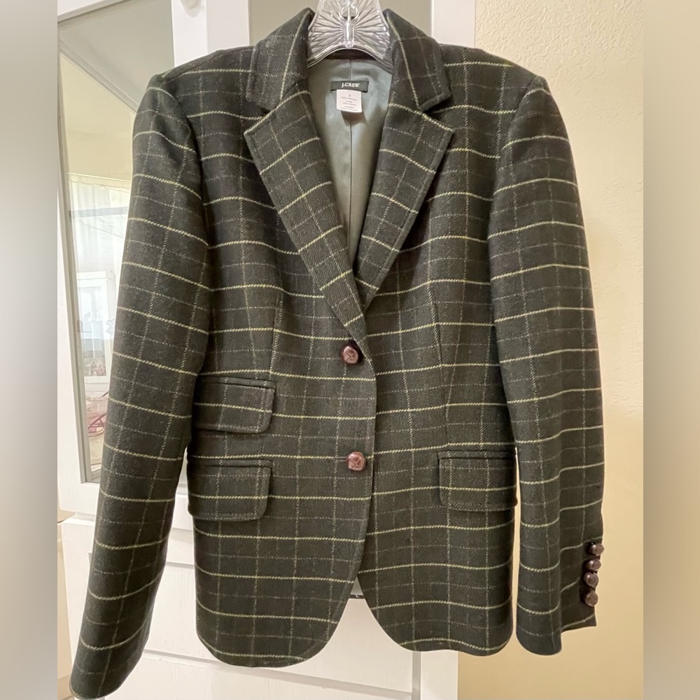 J.Crew Women’s 100% Cashmere Blazer sz 2